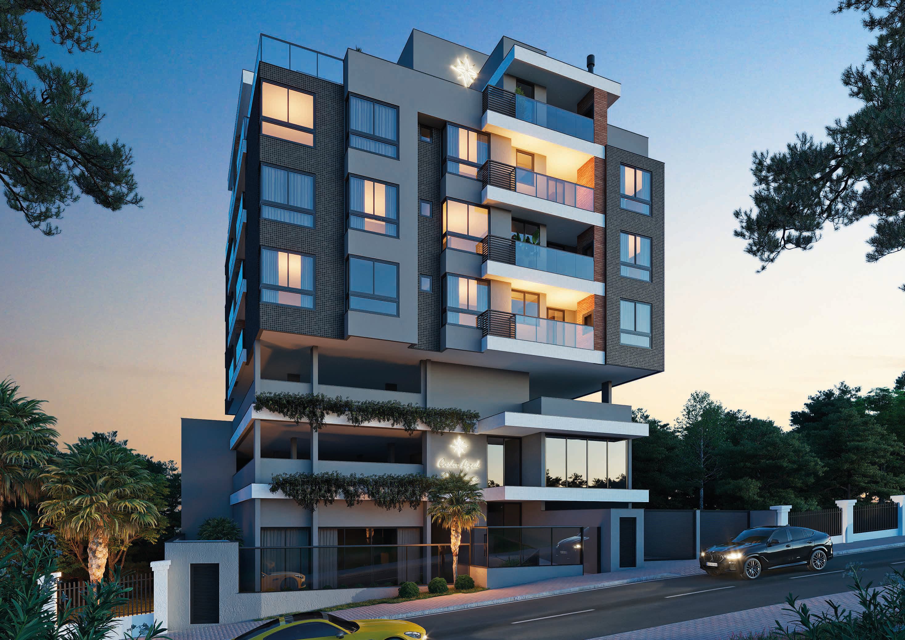 Fachada alternativa do Costa Azul Residence